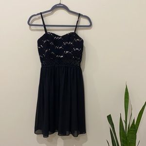 Black mini BCX dress
